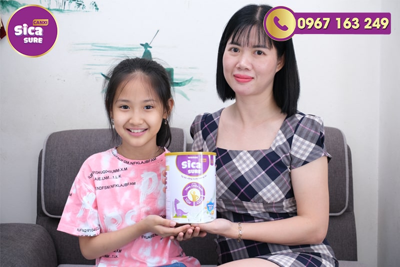 Feedback của chị Trang về sữa Sica Sure Canxi